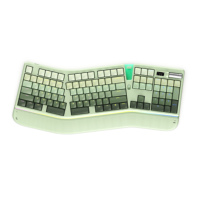 Accessoires informatiques Clavier mécanique sans fil ergonomique de jeu RVB pleine grandeur avec affichage LED, connexion personnalisée à trois modes