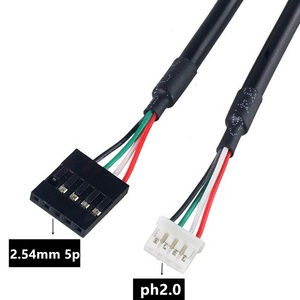 JST PH2.0 מחבר 4pin 5pin 2.54mm דופונט כבל - Product Image 2