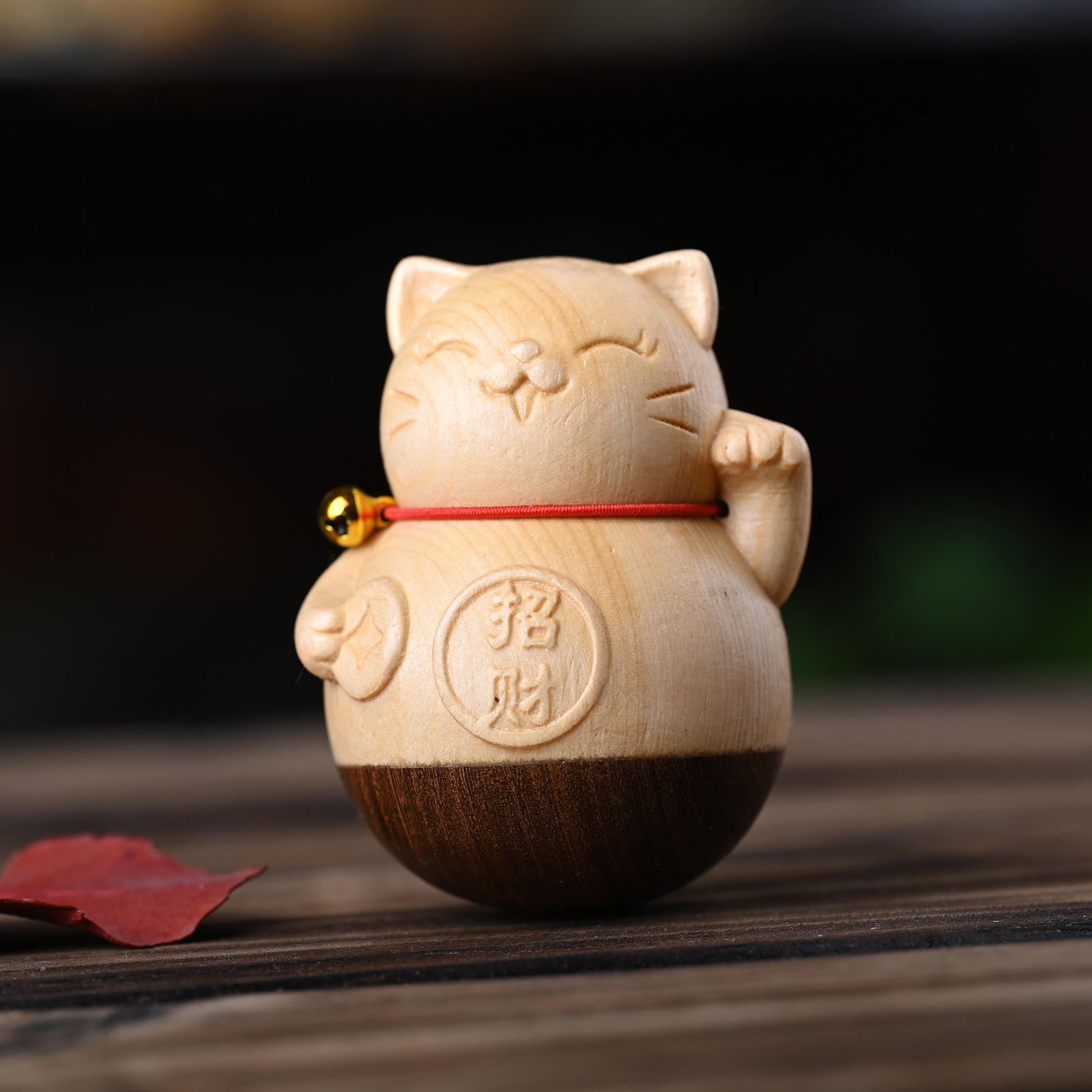 Hinoki [นำความมั่งคั่งและแมวสมบัติ] แก้วทัมเบลอร์ขนาดใหญ่