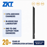 Antenne WiFi RFLink RF001 2.4-2.5GHz 5dBi pour connecteur omnidirectionnel sans fil extérieur pour routeur, appareils IoT