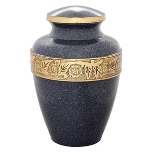 Handmade Customized Stylish Brass Cremation Urns for sale Hand Carved Cremation Urns With Multi Purpose Designs - Product Image 1