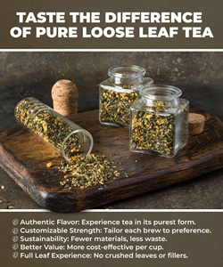 Té de Hojas Sueltas Personalizado con Jengibre, Cúrcuma, Menta, Pimienta Negra, Sin Cafeína - Product Image 6
