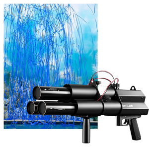Gender Reveal Wedding <strong>DJ</strong> SFX Powerful <strong>DJ</strong> Metal Confetti Cannon 20W Three Heads Electric Shooter for Celebration and Performance - Product Image 3