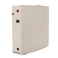 Diffuseur de parfum HVAC pour la maison, diffuseur d'arômes sans eau, diffuseur d'huiles essentielles sans eau, design en métal texturé, diffuseur d'air aromatique