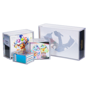 Acrylic Elite huấn luyện viên hộp hiển thị trường hợp đối với Pokemon TCG kinh doanh thẻ trò chơi siêu cao cấp bộ sưu tập Booster Box Acrylic etb trường hợp - Product Image 5