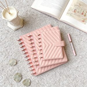 Cuaderno de Piel Sintética de Lujo Acolchado 2026 de Gran Venta con Cierre a Presión - Set de Planificador - Product Image 4