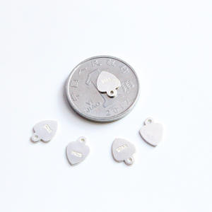 Etichette con Logo all'ingrosso creazione di gioielli con ciondoli accessorio in <span class=keywords><strong>argento</strong></span> Sterling <span class=keywords><strong>925</strong></span> etichetta per connettore a catena per gioielli per l'ordine del cliente - Product Image 4