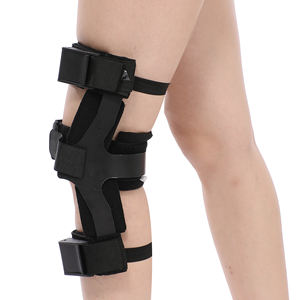 Gran oferta, soporte <span class=keywords><strong>de</strong></span> rodilla con bisagras ortopédicas, órtesis <span class=keywords><strong>de</strong></span> extremidades inferiores, soporte <span class=keywords><strong>de</strong></span> protección <span class=keywords><strong>de</strong></span> articulación <span class=keywords><strong>de</strong></span> rodilla para aliviar el dolor - Product Image 4