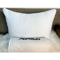 Oreiller en mousse à mémoire déchiquetée en fibre de refroidissement en bambou de lit lavable de vendeur chaud pour dormir