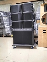 Sistema de Altavoces Line Array KA210 de Doble Canal de 10 Pulgadas, Resistentes al Polvo y al Agua, con Largo Alcance de Proyección