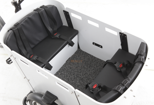 2025 nouveau Tricycle électrique à chargement frontal à 3 roues Transport Tricycle adulte avec caisse en bois vélo électrique <span class=keywords><strong>remorque</strong></span> de cargaison - Product Image 6