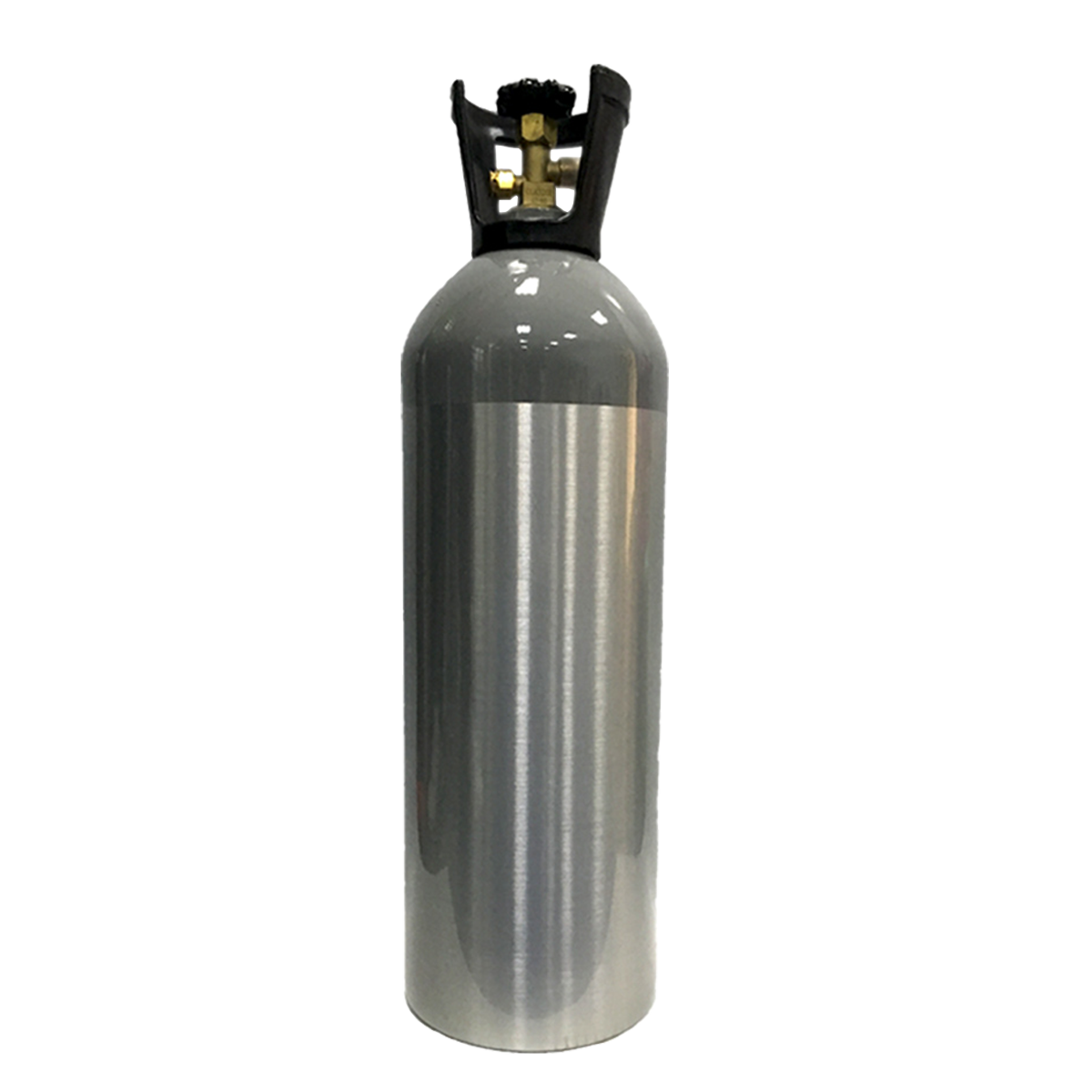 Новый алюминиевый цилиндр co2 20 фунтов, резервуар co2 с клапаном CGA320