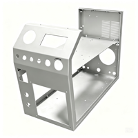 Pièces en tôle d'acier inoxydable de précision, découpe laser, pliage, soudage, boîtier, armoire, fabrication sur mesure
