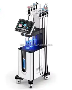 2024 Skin Carenew diseño 11 en 1 máquina hidrofacial agua pura oxígeno RF hidrodermoabrasión oxígeno Jet máquina facial