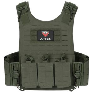 Gilet tactique Molle à boucles à dégagement rapide avec pochettes latérales et triple porte-chargeur Chaleco Tactico - Product Image 3