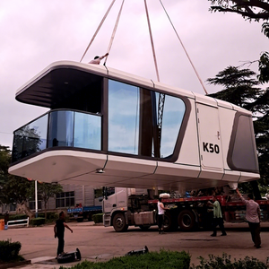 Maison préfabriquée modulaire en acier de luxe durable de Chine avec salle de bain et cuisine pour utilisation en hôtel en plein air - Product Image 1