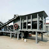 Machine mobile stationnaire de broyeur de boîte de 1000*1200 de grande capacité avec le conducteur en usine de broyeur de boîte d'Afrique du Sud