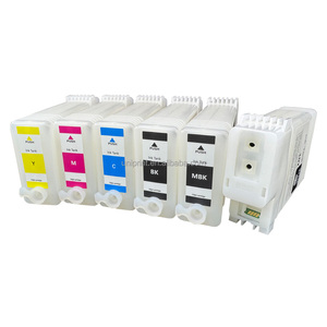 6x130ml PFI-102 ตลับหมึกเติมสำหรับแคนนอน IPF500 IPF510 IPF600 IPF605 IPF610 IPF700 IPF710 IPF720 พร้อมชิป PFI102 - Product Image 4