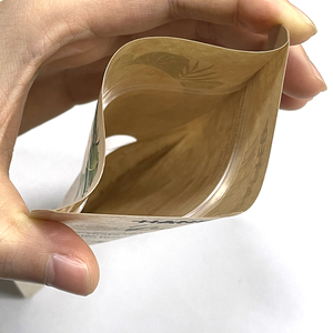 3-Sided Heat-Sealed Silver Aluminum Foil Vacuum <strong>Bag</strong> Open Top Food Storage Pouch with Zipper for Sugar and Other Foods - Product Image 4