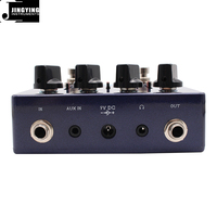 Pédale d'effets pour basse électrique Jingying 2025 Hand-Built Series BetaUltra Bass Preamplifier+EQ+Distortion+DI, pièces et accessoires pour guitare