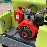 Compacteur à rouleaux portatif haute efficacité avec fonctions vibratoires pour la construction routière, mini-compacteur à rouleaux
