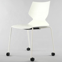 Chaise de formation ergonomique contemporaine et réglable de 150 kg, robuste et de qualité supérieure, pour bureau, salle de conférence, école, salon et domicile