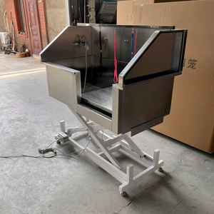 <span class=keywords><strong>Pet</strong></span> Clinic Supply Tier Edelstahl Electric Lift <span class=keywords><strong>Pet</strong></span> Bathing Pool - Product Image 3