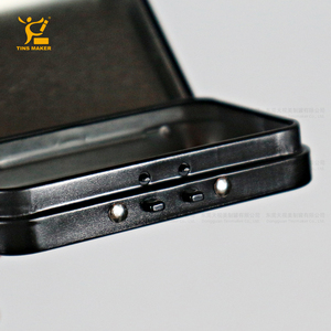 Tinsmaker nhà máy của biểu tượng tùy chỉnh trẻ em chống hộp thiếc nút hình dạng hình chữ nhật cho Bạc Hà kẹo Pill tinplate CR <span class=keywords><strong>tin</strong></span> gói - Product Image 4