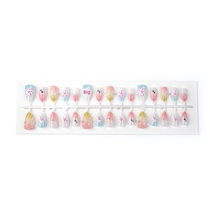 <span class=keywords><strong>Uñas</strong></span> Postizas Pre-diseñadas, 30 Piezas, Primavera-Verano, Populares, <span class=keywords><strong>Flor</strong></span> <span class=keywords><strong>de</strong></span> <span class=keywords><strong>Cerezo</strong></span> 3D Rosa, Forma <span class=keywords><strong>de</strong></span> Almendra, con Degradado Avanzado - Product Image 5