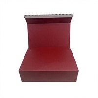 Boîte Cadeau Haut de Gamme Écologique Nid d'Oiseau en Carton Réutilisable avec Fermeture Éclair en Feuille d'Aluminium pour Promotion en Supermarché, Finition Bronzée