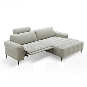 Divano angolare componibile a L <span class=keywords><strong>in</strong></span> tessuto, design moderno di lusso italiano, ideale per aree lounge <span class=keywords><strong>in</strong></span> appartamenti e hotel - Product Image 1