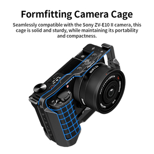 Cầm tay máy ảnh Cage Kit Đối với Sony ZV-E10 II với Top xử lý Grip lạnh Giày núi máy ảnh Rig Kit Phụ Kiện máy ảnh - Product Image 3