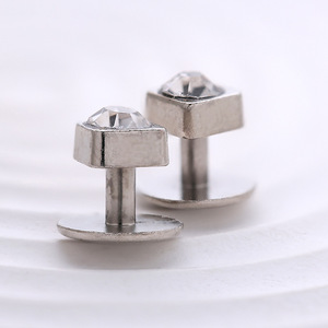 Mẹ pha lê Cuff liên kết và <span class=keywords><strong>tie</strong></span> <span class=keywords><strong>clip</strong></span> độc đáo cho đám cưới Quà Tặng bán buôn tùy chỉnh người đàn ông của mẹ pha lê Khuy măng sét - Product Image 3