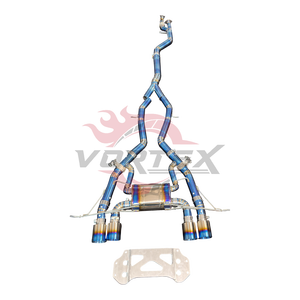 Sistema de Escape Catback VORTEX Grado 5 Ti Valvetronic para BMW G80 M3/G82 M4 con Control Remoto Electrónico de Alto Rendimiento - Product Image 1