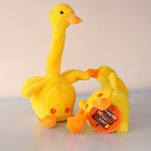 Canard en <span class=keywords><strong>peluche</strong></span> parlant mignon en gros, jouet électrique dansant avec lecteur de musique, cadeau pour enfants, jouet en <span class=keywords><strong>peluche</strong></span> chantant - Product Image 4