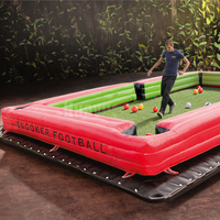 Ballon de football humain gonflable populaire de billard du football de billard de PVC pour des jeux de sport