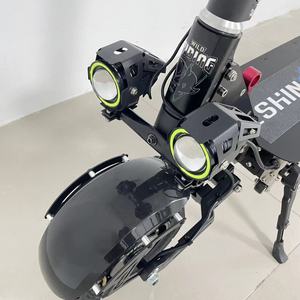 Dropshipping 11 Inch Road/Off Road Adult E Scooter 60V 30AH 40AH Dual Motor 38-75 Miles Range Foldable Scooter - Product Image 4