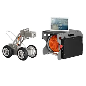 Gopher-30 Pipeline Wheeled Sewer Inspection Monitoring Camera Robotic Crawler Pipeline Inspection Robot