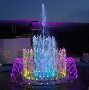 Petite fontaine musicale dansante pour l'intérieur et l'extérieur, idéale pour la cour, l'hôtel, la rue commerciale, la villa privée - Product Image 1