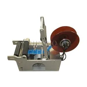 High Output Self-Adhesive Labeling Machine / Industrial Labeling Machines / Semi-Automatic Round Bottle Labeler