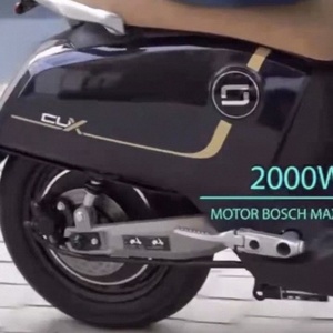 Moped électrique en alliage d'aluminium haute performance, design confortable, <span class=keywords><strong>Super</strong></span> <span class=keywords><strong>Soco</strong></span> CUX, autonomie de 100 km, idéal pour la ville moderne et le quotidien. - Product Image 3