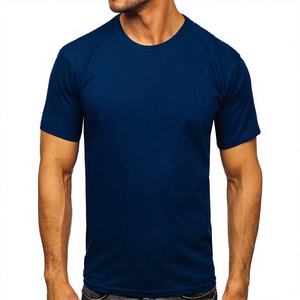 Camiseta de Manga Corta para Hombre M&F, Estilo Juvenil Universitario 2025, Alta Calidad, 100% Algodón, 220g, Tejido Ecológico, Lisa para Imprimir - Product Image 3
