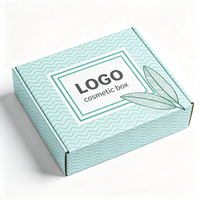 Boîte cadeau personnalisée haut de gamme portable avec impression numérique et gaufrage motif feuille ondulée, production en 72H, boîte d'expédition en carton étanche anti-écrasement