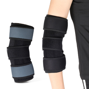 Protège-bras de compression antidérapant personnalisé pour le sport, soulagement de la tendinite, support de coude réglable - Product Image 1