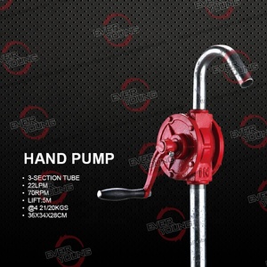 Pompes manuelles portables à tambour rotatif en métal pour transfert de carburant diesel, <span class=keywords><strong>pompe</strong></span> à baril d'huile de 1 pouce, <span class=keywords><strong>pompe</strong></span> de transfert de carburant portable - Product Image 2