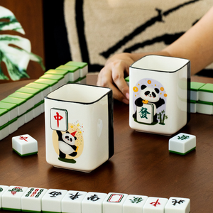 Taza de Café de Cerámica con Diseño de Panda y Bandeja, para Fiestas, Hogar, Oficina, Regalo Creativo - Product Image 4