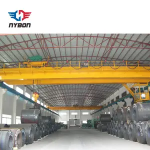 Customized Large Span 20m Steel Factory Double Girder Overhead Crane 35 Tons