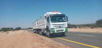 Camion cargo de clôture 6x4, prix usine en chine, camion avec remorque complète, bon prix, bien vendu en Somali et à dubaï