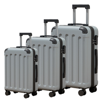Maleta de ropa Maleta de 20 cabinas con llantas extraíbles Bolsas de viaje y maletas Juegos de equipaje de 3 piezas Mini rodante