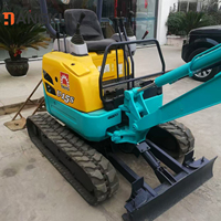Excavadora U15 de 1.5 Toneladas, Mini Excavadora de Segunda Mano, Original de Japón, U15/U17/U25/U30/U35, Todas en Stock para la Venta